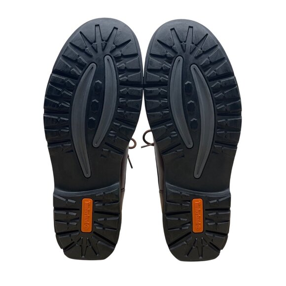 Timberland Mens Brown Leather Montgomery PTO Lace-Up Shoes Size 13M - New - Picture 6 of 11